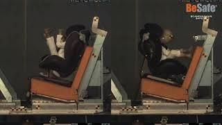 BeSafe - Rearfacing vs forward facing crashtest