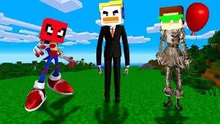 NOS CONVERTIMOS EN CREEPYPASTAS ASUSTADORES EN MINECRAFT !!