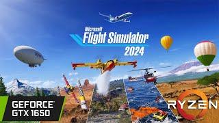 GTX 1650 - Microsoft Flight Simulator 2024 - All Settings Tested - #GiftedbyXbox