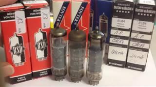 EL84 tubes compared: Russian, Chinese and vintage European