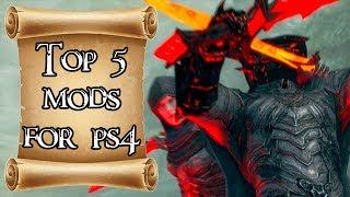 Top Five Mods of the month for Skyrim on PS4/PS5 #8