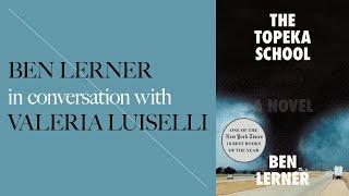 McNally Jackson Presents: Ben Lerner with Valeria Luiselli