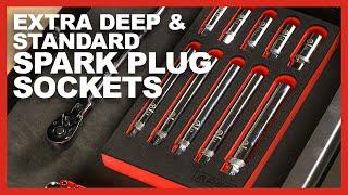 ARES Tool ️ Extra Deep & Standard Spark Plug Socket Set (11025) Superior Coverage, Superior Reach