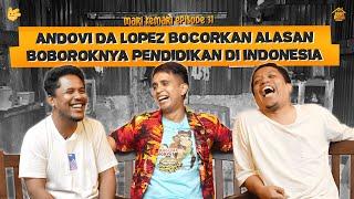 MIRIS!!! ANDOVI DA LOPEZ ANGGAP HUKUM DI INDONESIA UDAH KACAU BANGET - MARI KEMARI