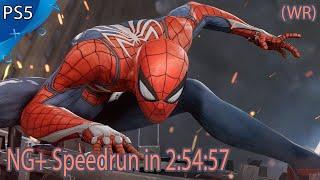 Spider-Man Remastered  - PS5 Any% NG+ Speedrun in 2:54:57 (WR on 6/8/21)