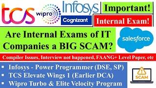 TCS Wings 1 Infosys Power Pogrammer Wipro Velocity Program are SCAMs? Salesforce certification #tcs