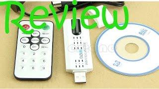 Review // Digital HDTV Stick Tuner Receiver + FM + USB Dongle DVB-T2 / DVB-T / DVB-C