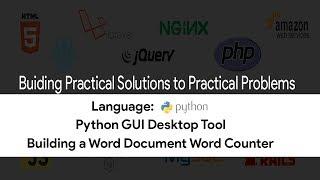 Let's Build Something | Word Document Word Counter | Python