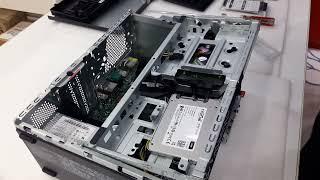 Lenovo Thinkcenter M70t ssd and memory upgrade and Windows 10 pro installation