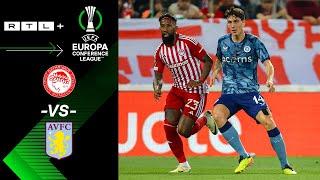Olympiakos Piräus vs. Aston Villa FC – Highlights & Tore | UEFA Europa Conference League