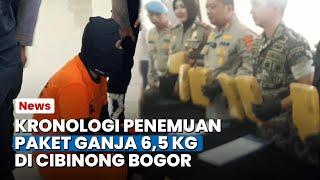 Detik-detik Kronologi 6,5 Kg Paket Ganja di Cibinong Bogor Ditemukan, Dikirim dari Sumatera Utara