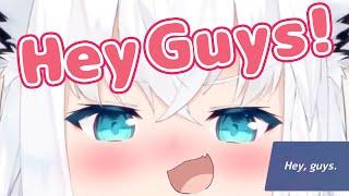 Fubuki Says "Hey Guys" In English Sounds Adorable!!!