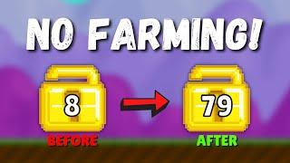 LAZY PROFIT METHOD USING ONLY 8 WLS  (NO FARMING!!!) | Growtopia How TO Get Rich 2022 | TriggerFear