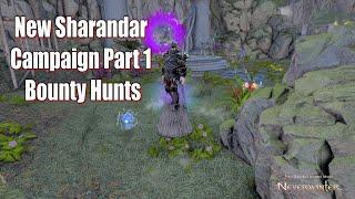 Neverwinter 2023 MMO Chronicles New Sharandar Campaign Part 1 Bounty Hunts