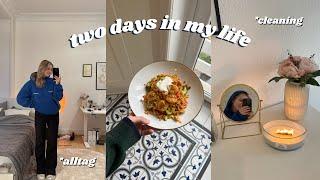 2 DAYS IN MY LIFE, alltag, kochen & cleaning vlog