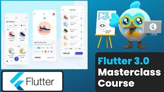 UPDATED! Flutter 3.0 Course for Beginners to Advanced 2022 - Build Flutter iOS and Android Apps