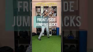 Front Side Jacks || #jumpingjacks #fullbodyworkout #cardio #homeworkout #dailyshorts #workout #short