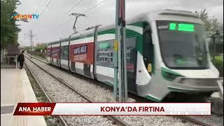 Konya'da fırtına