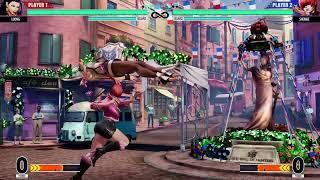 THE KING OF FIGHTERS XV Luong vs Shermie