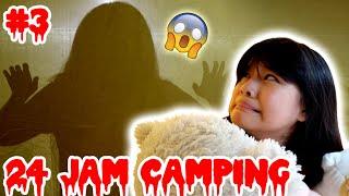 24 JAM CAMPING DI DEPAN RUMAH PART 3 - Seram Takut Hantu? | Vlog Drama Lucu | CnX Adventurers