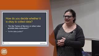 Casey Fiesler: Data Is People: Ethical Considerations in Data Collection and Use