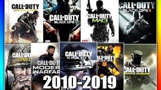 ALLE CODs des JAHRZEHNTS | 2010-2019