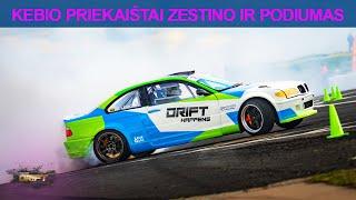 Kebio priekaištai Zestino, Gedimino podiumas / Drift Kings Hungary