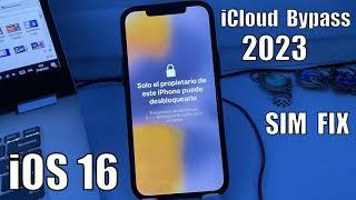 iOS 16 iCloud Bypass to iOS 15 - 16 with SIM working!