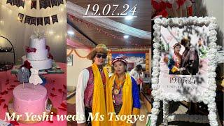 Tibetan wedding || Mr Yeshi weds Mrs Tsogye|| Spituk