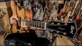 KILLER GUITAR... KILLER PRICE!  Unboxing the Cort Gold A6 Acoustic Electric Guitar