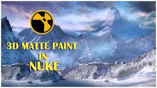 Nuke Matte Painting Tutorial | 3d matte painting | 3D projection | VFX Malayalam |