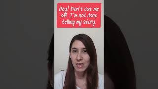 Learn English Phrasal Verbs- 109: CUT OFF  #shorts