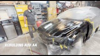 Rebuilding A Cheapest Luxury Sedan I Ever Bought - Affordable AUDI A4 Good Deal From Copat #audi