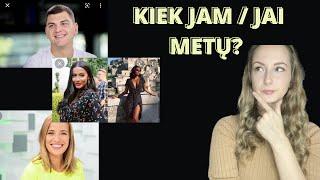 CHALLENGE: KIEK JAM/JAI METŲ? #gametime #dailyvlog #challenge #žaidimai