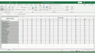 How to use freeze row and column feature in Excel? (with example use case)