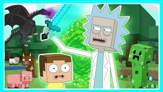 Rick and Morty play Minecraft (Parody Animation)