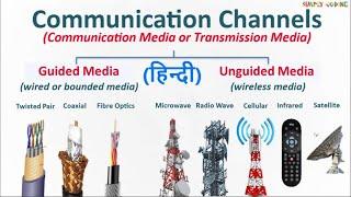 Communication Channel in Hindi