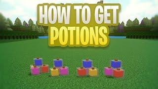 HOW TO GET POTIONS!! | Build a Boat for Treasure ROBLOX