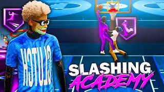 2K22 GUARD ACADEMY - BEST FINISHING BADGES + DUNK PACKAGES + BEST SLASHING BUILD in NBA 2K22!