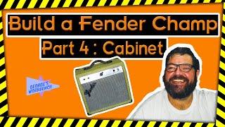 Build a Champ from a Frontman! Part 4 : Cabinet Finishing