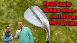 Popular Wedge Lofts and Grinds on the PGA Tour
