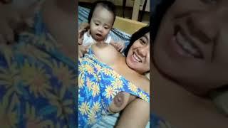 Baby Milk Feeding || breastfeeding Baby  || Japanese Baby feeding