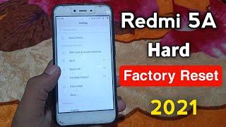 Redmi 5A Factory Reset Kaise Kare | How to factory reset android phone 2021