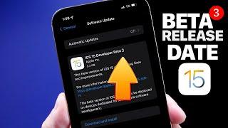 iOS 15 BETA 3 Expected RELEASE DATE & iOS 15 Beta 2 Follow- Up