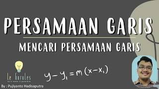 Tonton Video ini Kalau Kamu Masih Bingung Menyusun Persamaan Garis‼️ - Matematika SMP