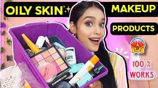 OILY SKIN MAKEUP PRODUCTS 2024 ( FOR BEGINNERS) #oilyskin #makeuproducts #beginner #makeup