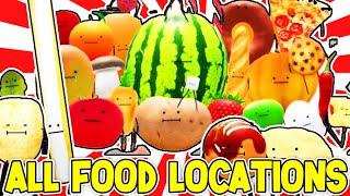 *NEW* How To Get ALL FOODS (ALL FOOD LOCATIONS) in Secret Staycation! ROBLOX