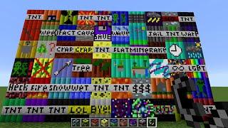 Minecraft: SUPER TNT MOD (30+ TNT EXPLOSIVE) MANY MORE TNT Part 1