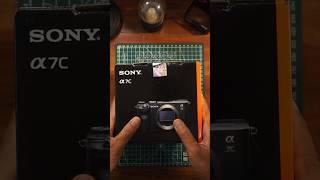 Unboxing ‼️ Sony A7c #unboxing #satisfying #review #asmr