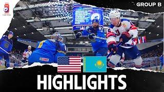 Highlights: USA vs Kazakhstan | 2024 #MensWorlds